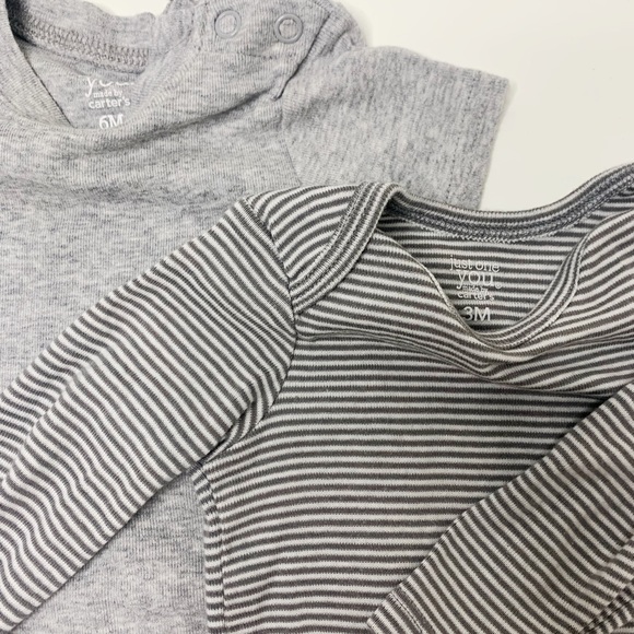 3-6M Carters Basics Onesies 4pc. Bundle - Picture 4 of 4